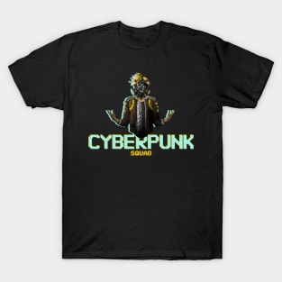 Cyberpunk Future Is Here 2077 T-Shirt